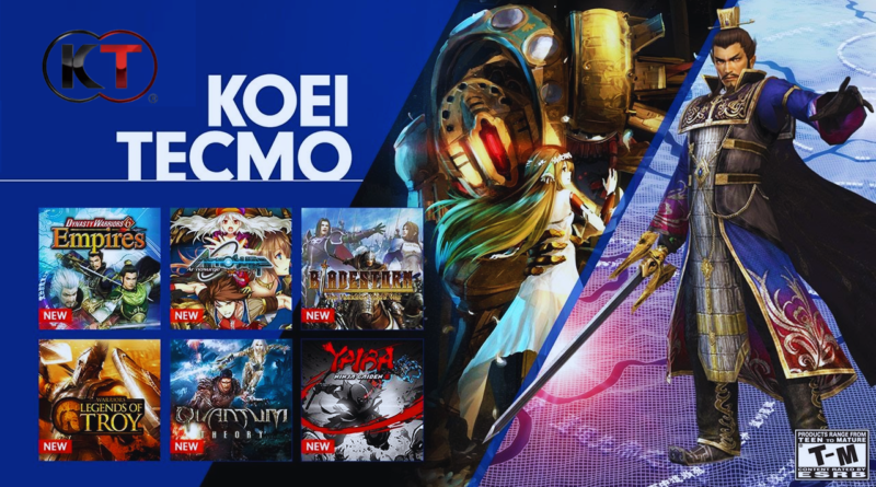 Koei Tecmo: Independência e Ambição para o Top 10 Global em Games 🎮