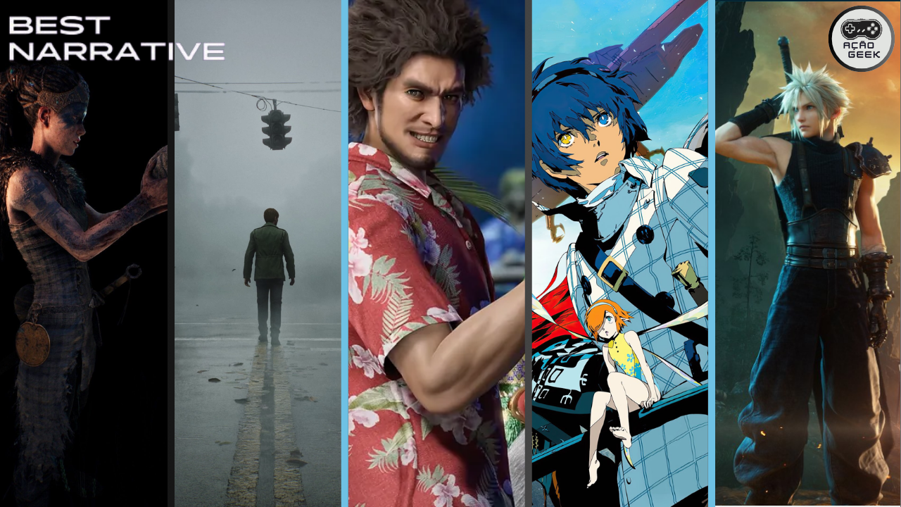 The Game Awards 2024. Indicados a melhor Narrativa