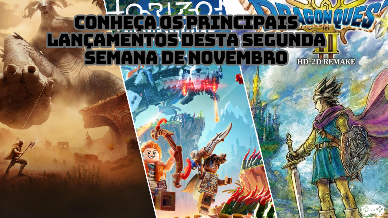 Lançamentos de Games: Segunda Semana de Novembro 2024 - Não Perca Essas Novidades!