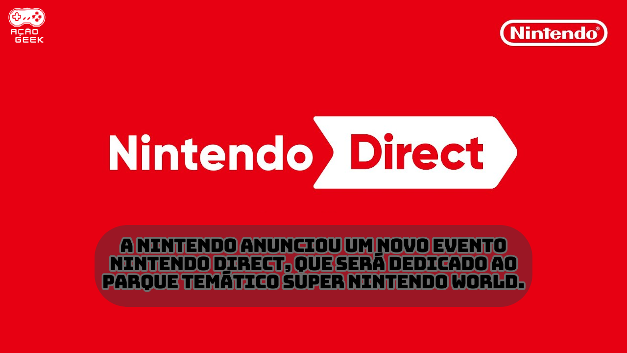 Nintendo Direct | Novo evento ganha data em novembro
